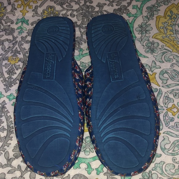 Slippers - Nautical Print size 44/45 Unisex made in Italy - Picture 2 of 2